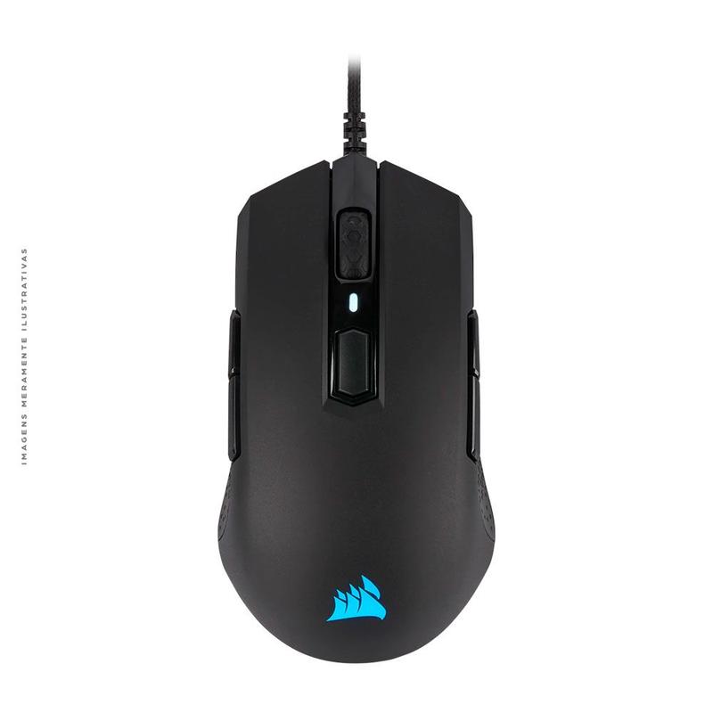 Imagem do produto Mouse Gamer Corsair M55 Rgb Pro 12400dpi 8 Botões Preto, Ch-9308011-Na em Magazine Luiza